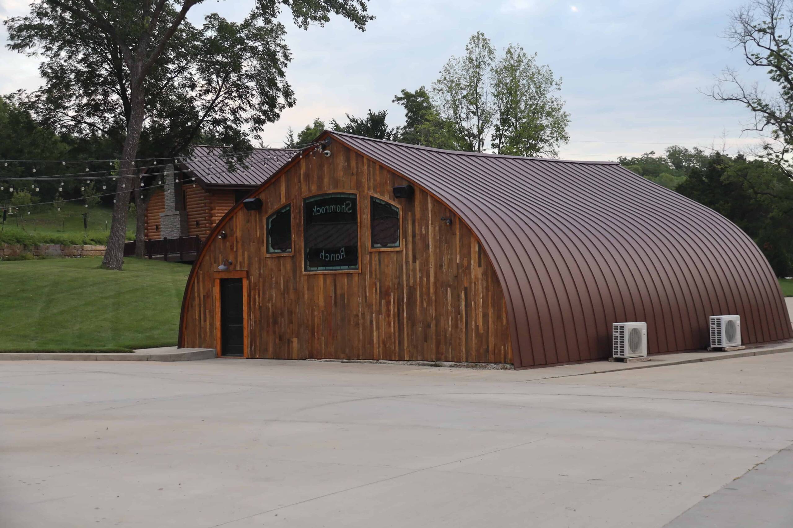 Shamrock Ranch Quonset Barn